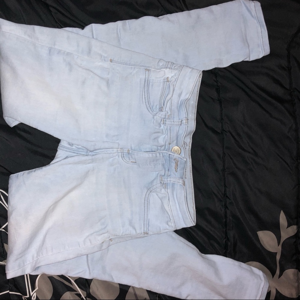 Hi-Rise Light Wash Jeggings